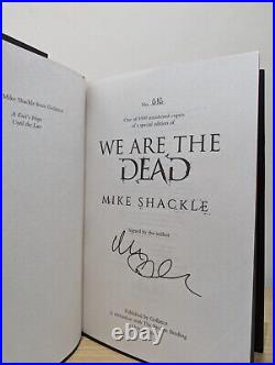 Signed-First Edition-The Last War 1-3 by Mike Shackle-Sprayed Edge-New