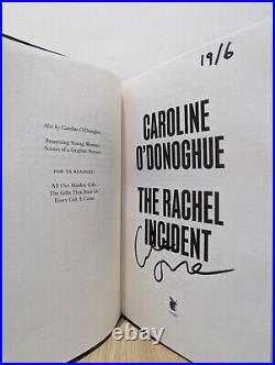 Signed-First Edition-The Rachel Incident by Caroline O'Donoghue-New