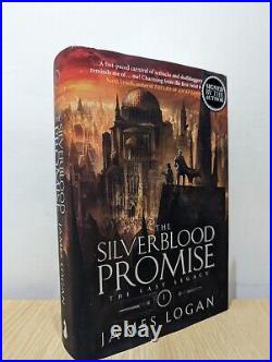 Signed-First Edition-The Silverblood Promise by James Logan-New