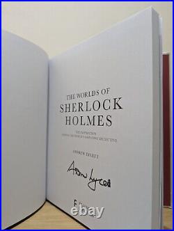Signed-First Edition-The Worlds of Sherlock Holmes by Andrew Lycett-New