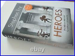 Signed First edition Stephen Fry Heroes