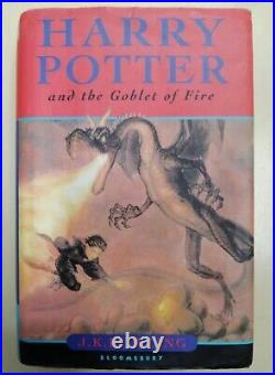 Signed Harry Potter First Edition