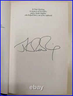 Signed Harry Potter First Edition