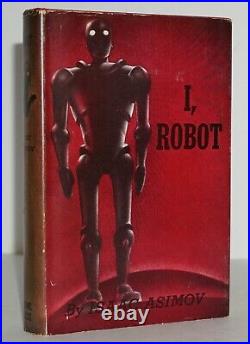 Signed I Robot Isaac Asimov 1st/1st Edition With Original Jacket