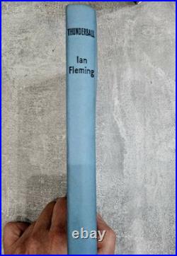 Signed James Bond (Thunderball) by Ian Fleming 1st edition 1961 Book Club