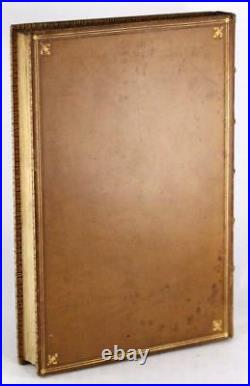 Signed John Ruskin First Edition Leather 1849 The Seven Lamps Of Architecture