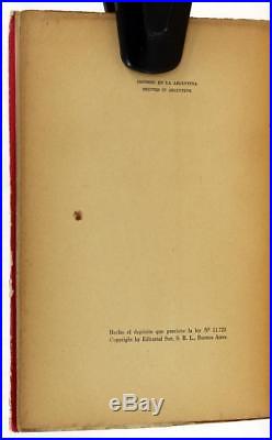 Signed Jorge Luis Borges First Edition 1952 Otras Inquisiciones 1937-1952
