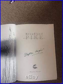 Signed Leather Bound Limited First Edition Broadland Pike by Stephen Harper