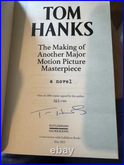 Signed Limited Edition of Tom Hanks' Novel