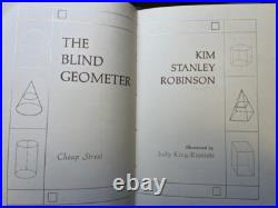 Signed Limited First Edition Kim Stanley Robinson The Blind Geometer