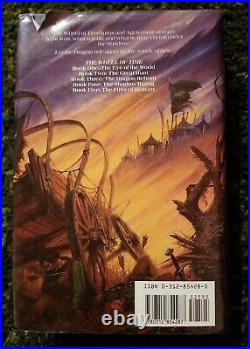 Signed Lord of Chaos Robert Jordan Wheel of Time 1st Trade Edition 1st Print HC