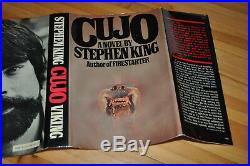Signed Near Fine 1st/1st Edition Cujo Stephen King