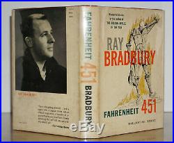 Signed Near Fine 1st/1st Edition Fahrenheit 451 Ray Bradbury