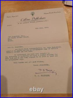 Signed Neville Cardus Cricket All The Year First Edition Dedicated