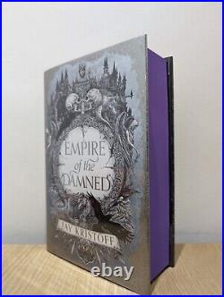 Signed-Numbered-First Edition-Empire of the Damned by Jay Kristoff-Sprayed Edge