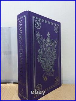 Signed-Numbered-First Edition-Empire of the Damned by Jay Kristoff-Sprayed Edge