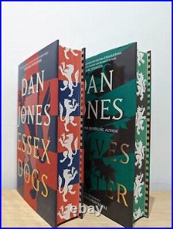 Signed-Numbered-First Edition-Essex Dogs/Wolves of Winter by Dan Jones-New