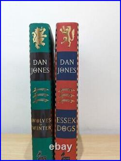 Signed-Numbered-First Edition-Essex Dogs/Wolves of Winter by Dan Jones-New