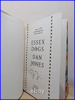 Signed-Numbered-First Edition-Essex Dogs/Wolves of Winter by Dan Jones-New