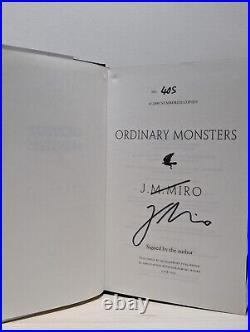 Signed-Numbered-First Edition-Ordinary Monsters Bringer of Dust by J. M. Miro