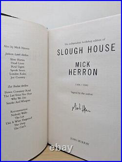 Signed-Numbered-First Edition-Slough House by Mick Herron