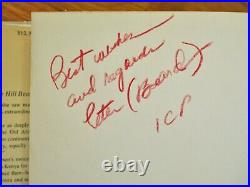 Signed Peter Beard End Of The Game 1965 1st Edition With Dustjacket Nice