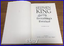 Signed Rare'everything's Eventual' By Stephen King First Edition U. S. 2002