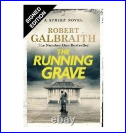 Signed Robert Galbraith The Running Grave 2023 First Edition PRESALE ULTRA RARE