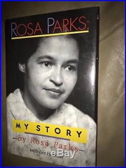 Signed Rosa Parks AutobiographyMy Story, First edition inscribed 6/20/93