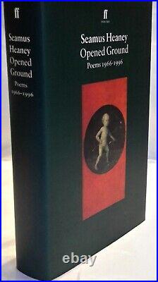 Signed Seamus Heaney Opened Ground 1st Edition & H'back
