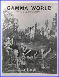 Signed Signed Gamma World First Edition 3rd Printing James Ward TSR Autographed