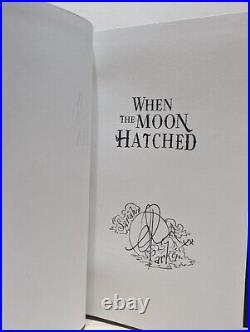 Signed-Stamped-First Edition-When the Moon Hatched by Sarah A. Parker