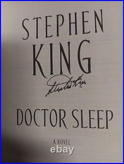 Signed Stephen King Doctor sleep first edition first printing 2013