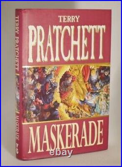 Signed Terry Pratchett Maskerade First Edition 1st Impression 1995