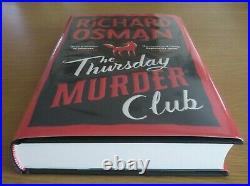 Signed The Thursday Murder Club 105/1000 Richard Osman 1st Edition Hb