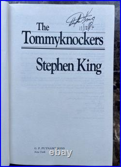 Signed The Tommyknockers by Stephen King (1989) (1st Edition) (Hardcover)