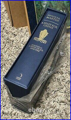 Signed UK 1st thus Slipcased Edition A Feast for Crows by George R. R. Martin