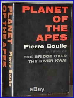 Signed W. Fantastic Als 1st/1st Edition Planet Of The Apes Pierre Boulle