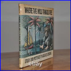 Signed Where The Wild Things Are First State, 1st/1st Editionmaurice Sendak