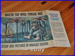 Signed Where The Wild Things Are First State, 1st/1st Editionmaurice Sendak
