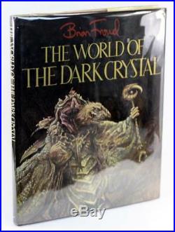 Signed by Jim Henson First Edition 1982 The World of The Dark Crystal HC withDJ