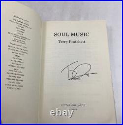 (Signed by Pratchett) Soul Music Disc World, First Edition, First Issue