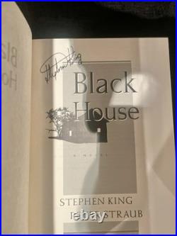 Signed copy of Black House by Stephen King, 1st Edition, 2nd Print (2001)