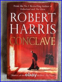 Signed first edition of Conclave by Robert Harris