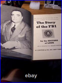 Signed in 1948J. Edgar Hoover Edition The story Of The FBI First Edition