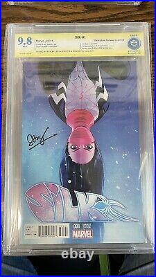 Silk #1 (2015) 125 Stacey Lee Variant Cover CGC 9.8 WP 1st Solo Series