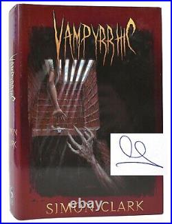 Simon Clark VAMPYRRHIC SIGNED 1st Edition 1st Printing