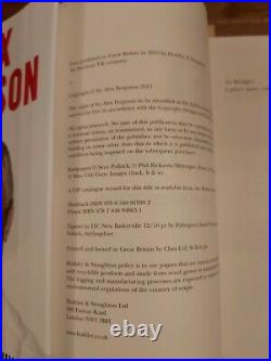 Sir Alex Ferguson My Autobiography SIGNED Hardback 1st Edition + Event Ticket