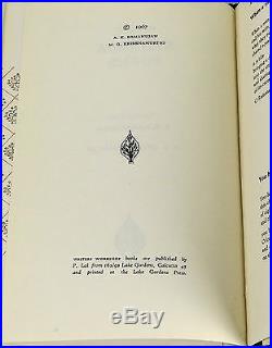Some Kannada Poems SIGNED BY A. K. RAMANUJAN First Edition 1967 Ramayana 1st