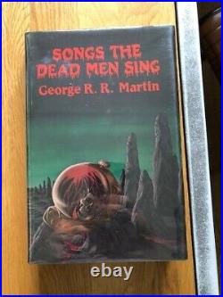Songs the Dead Men Sing Signed by George R R Martin 1st Edition 113/500 RARE LTD